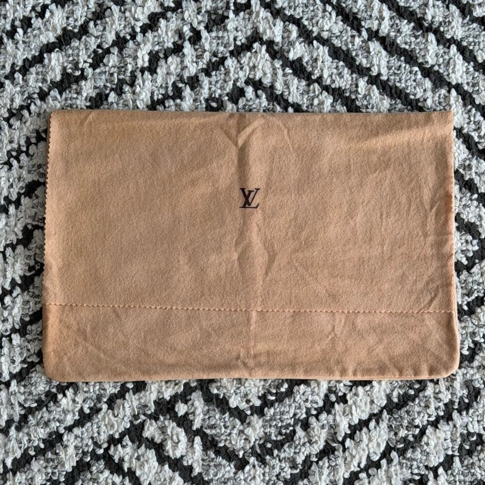 LOUIS VUITTON Vintage Flap Dust Bag 15.25 x 9.75 Authentic